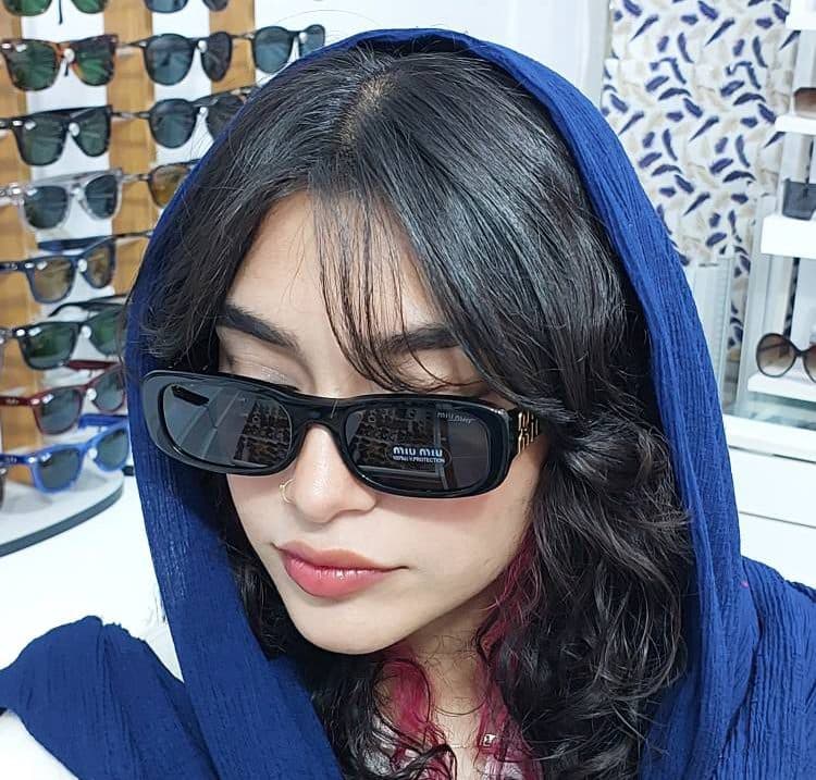 عینک آفتابی ترند مستطیلی میومیو Miu Miu کد104