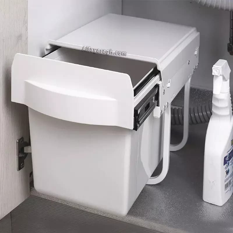 سطل زباله زیرکابینتی ملونی مدل 9034 — تصویر ۲