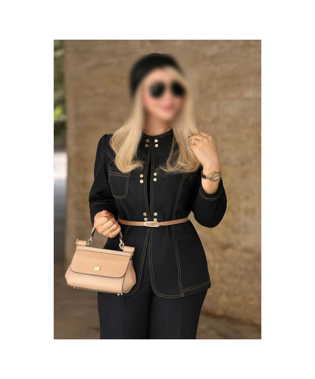 کت شلوار جین مدل سولماز — تصویر ۲