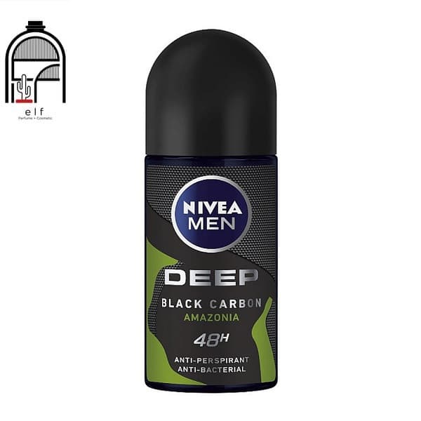 مام رول مردانه نیوآ مدل Deep Amazonia اورجینال از 5 Nivea Men Deep Amazonia Roll On