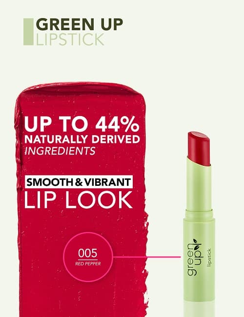 رژلب مات گرین آپ فلورمار Green Up Lipstick — تصویر ۵