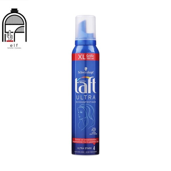 موس مو حالت دهنده و حجم دهنده مو برند تافتTaft Schwarzkopf