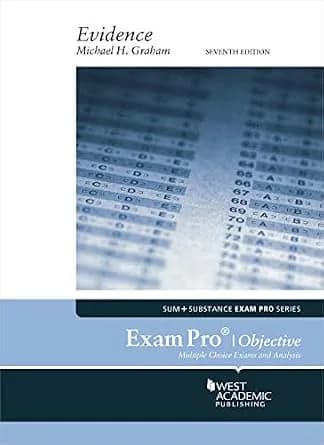 و دانلود نسخه کامل کتاب زبان اصلی Exam Pro on Evidence (Objective) (Exam Pro Series) PDF | دانلود کتاب خارجی