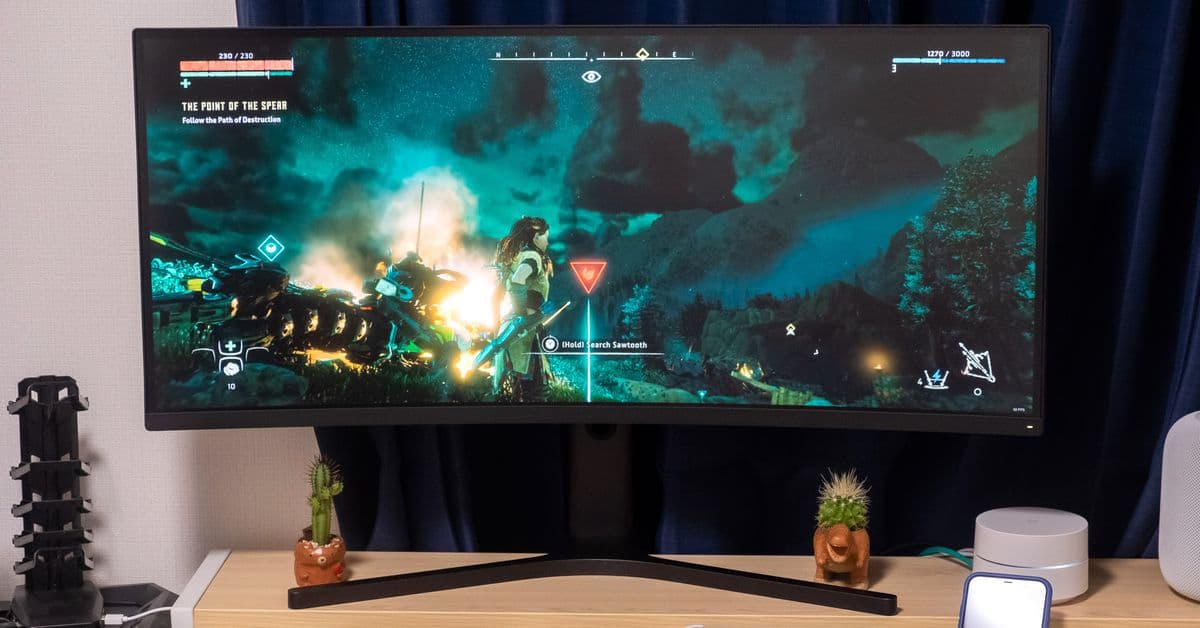 مانیتور منحنی گیمینگ Mi Curved Gaming Monitor 34 — تصویر ۵