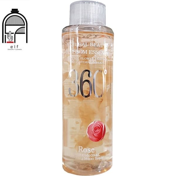 تونر 360 درجه وکالی مدل گل رز حجم 300 میلی لیتر wokali toner model rose volume 300 ml