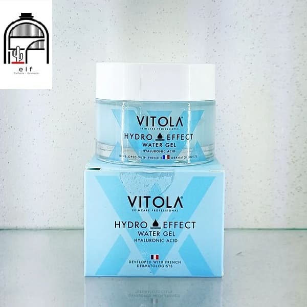 واتر ژل آبرسان پوست ویتولا مدل Hydro Effect حاوی هیالورونیک اسید 50 میل