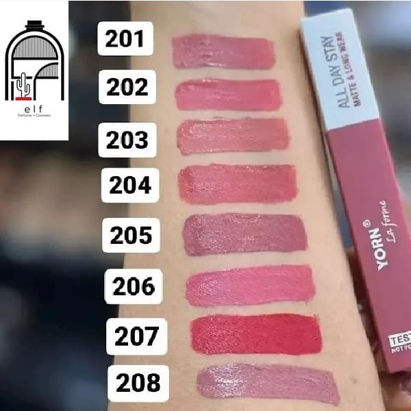 رژ لب مایع یورن Yorn Liquid Lipstick — تصویر ۲