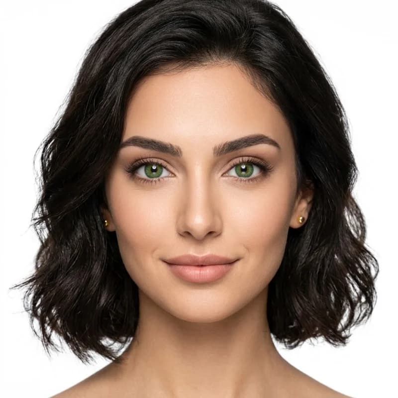 لنز روزانه نیوویژن مدل Green 3 رنگ سبز عمیق