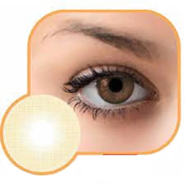 لنز چشم رنگی گلامور (GLAMOUR) مدل عسلی کد 2 (Hazel2)