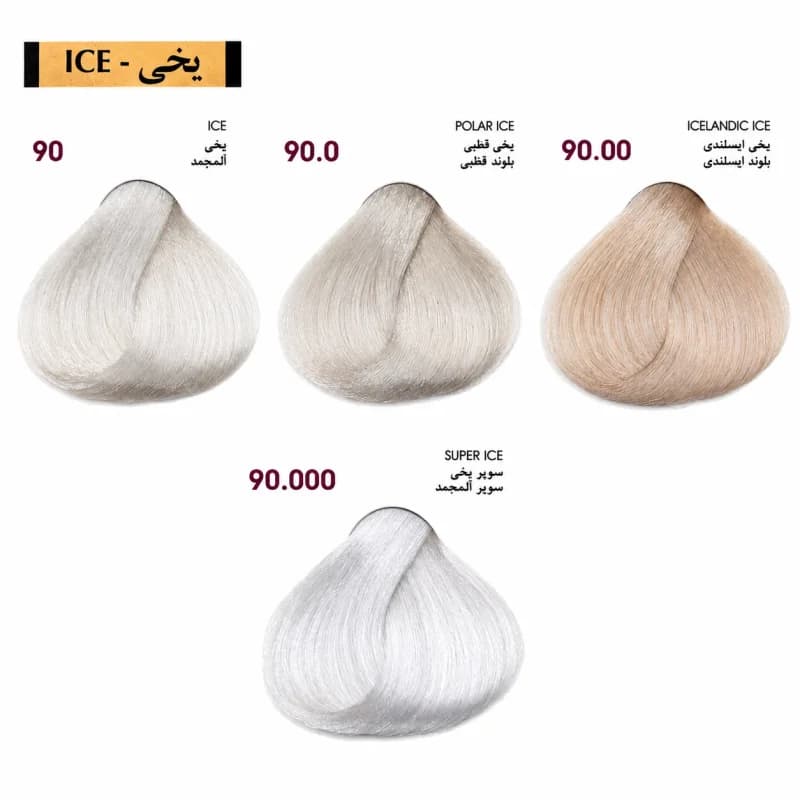 رنگ موی آلبورا شماره 90.0 یخی قطبی حجم 100 میلی لیتر — تصویر ۲