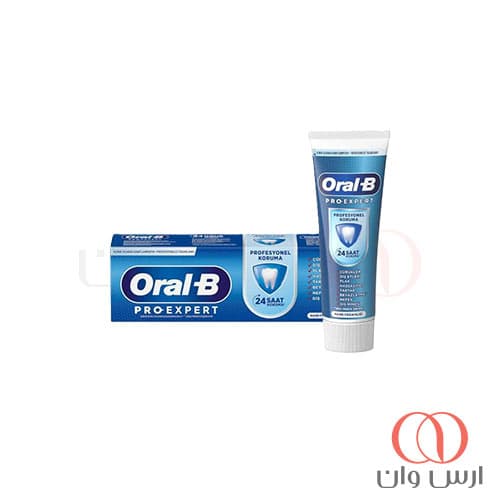 خمیر دندان اورال بی Oral B مدل Pro Expert حجم 75 میل