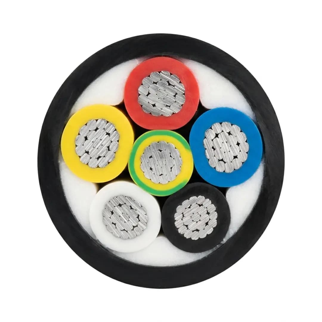 کابل آلمینیوم 25×5 روکش PVC (دفنی) — تصویر ۲