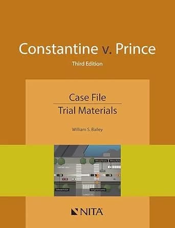 و دانلود نسخه کامل کتاب زبان اصلی Constantine v. Prince: Case File, Trial Materials (NITA) PDF | دانلود کتاب خارجی