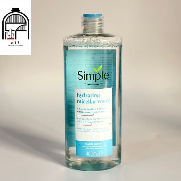 میسلار واتر سیمپل انواع پوست ۴۰۰ میل hydrating