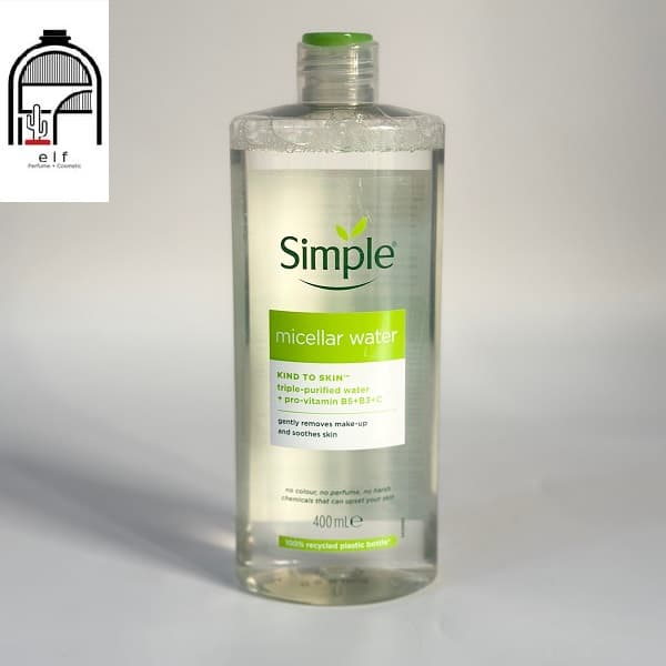 میسلار واتر انواع پوست سیمپل 400 میل simple