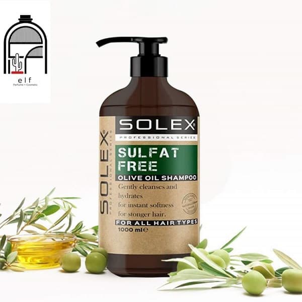 شامپو سولکس بدون سولفات روغن زیتون