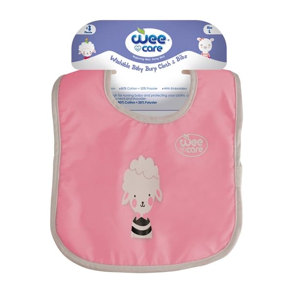 پیش بند کودک وی کر ضدآب حوله ای قابل شستشو (Wee Care-A805) — تصویر ۴