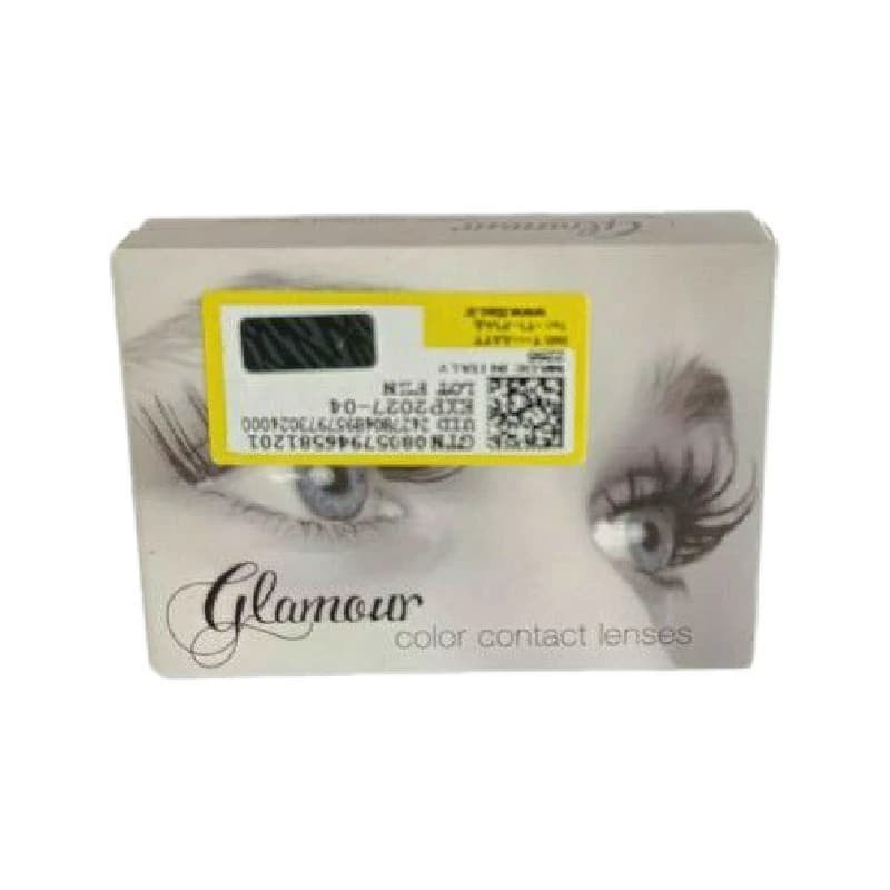 لنز چشم رنگی گلامور (GLAMOUR) مدل طوسی کد 1 (Gray1) — تصویر ۲