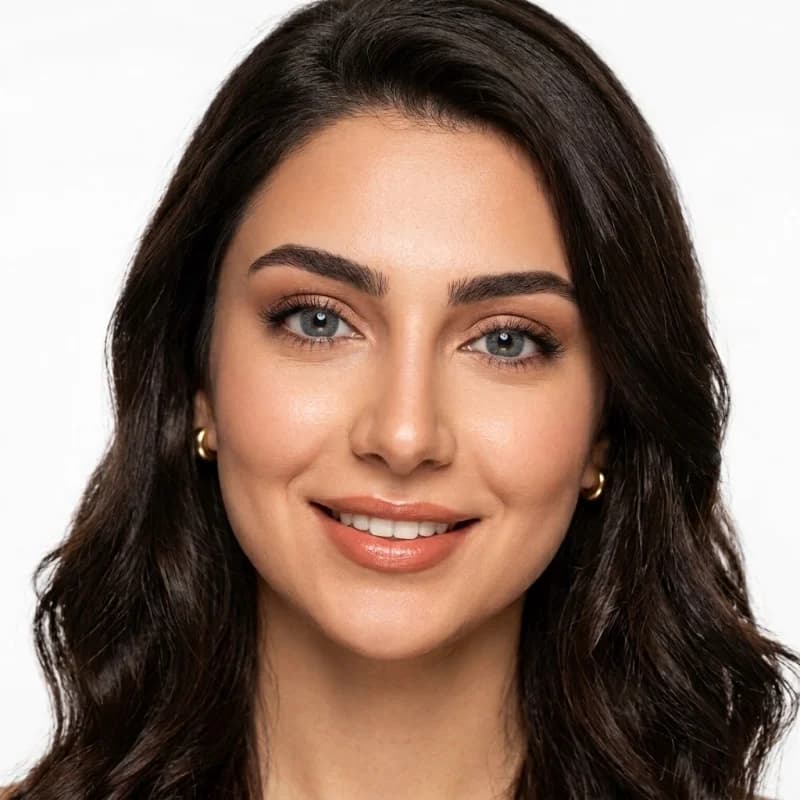 لنز روزانه نیوویژن رنگ طوسی یخی مدل Lena Gray 2