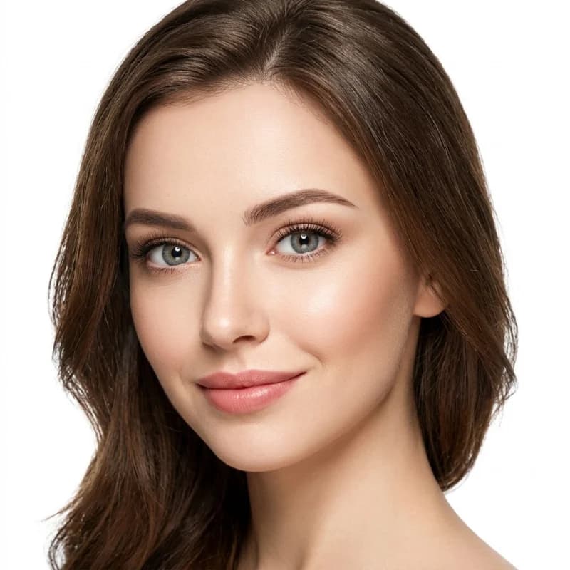 لنز چشم روزانه نیوویژن مدل Gray 3 رنگ طوسی با تناژ گرم — تصویر ۲
