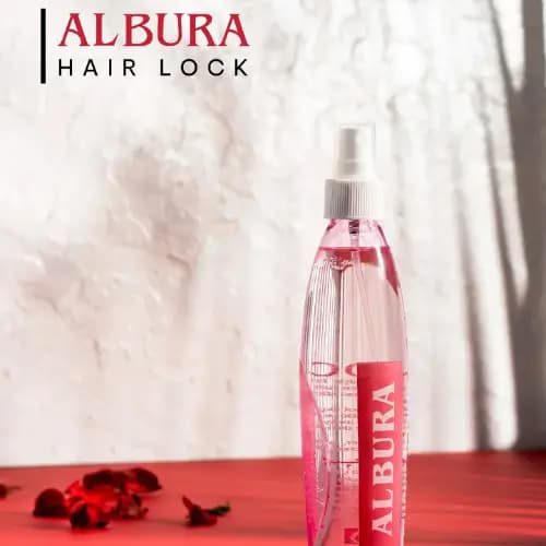 چسب مو آلبورا مدل مایع Hair Lock حجم 235 میلی لیتر — تصویر ۲