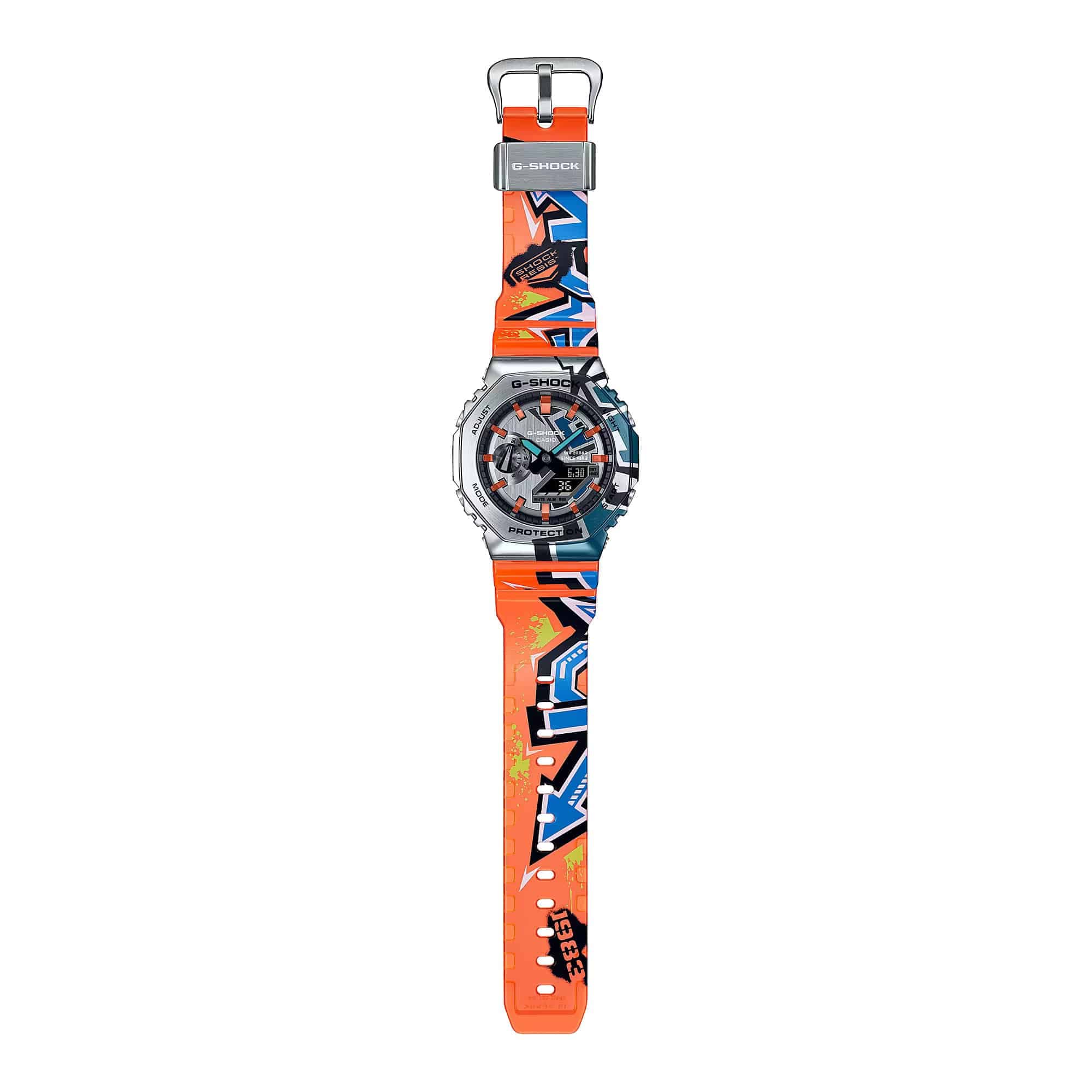 ساعت مردانه کاسیو جیشاک مدل CASIO G-SHOCK GM-2100SS-1ADR — تصویر ۳