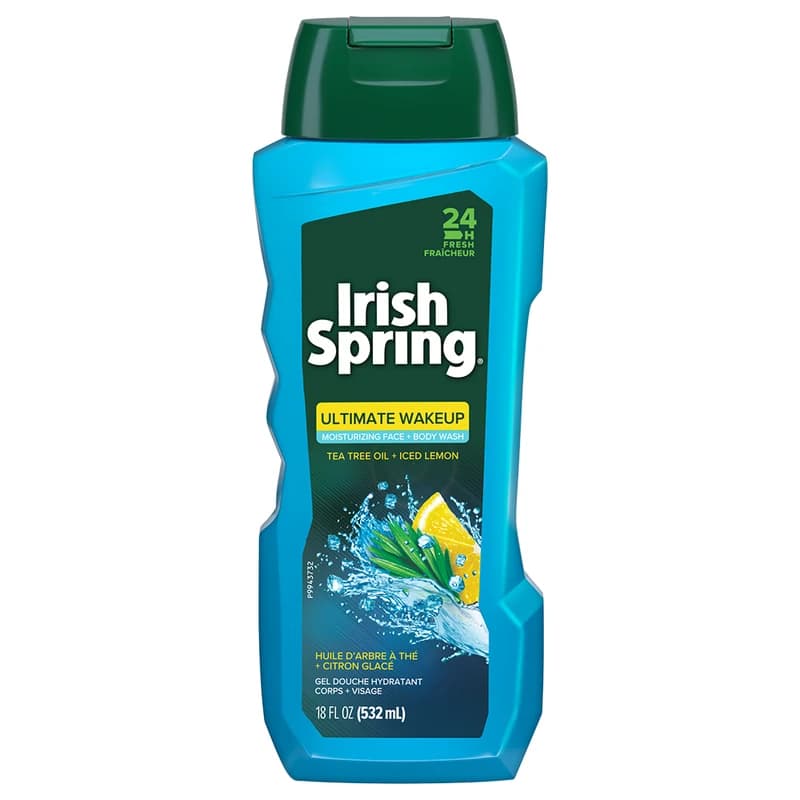 شامپو بدن مدل ULtimate WAKEUP حجم 532 میل ایریش اسپرینگ – IRISH SPRING
