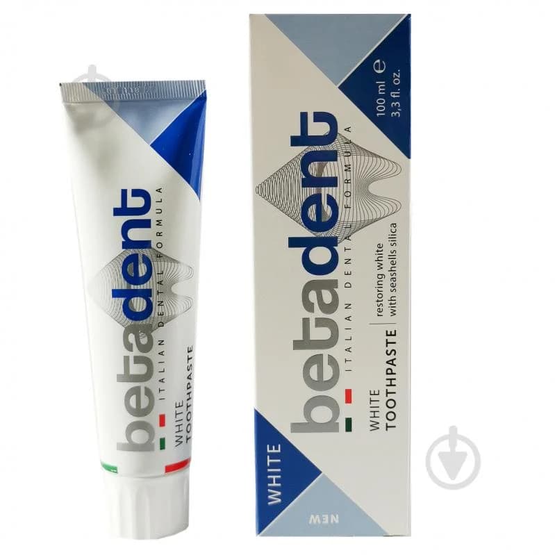 خمیر دندان بتادنت وایت اکشن betadent white toothpaste — تصویر ۲