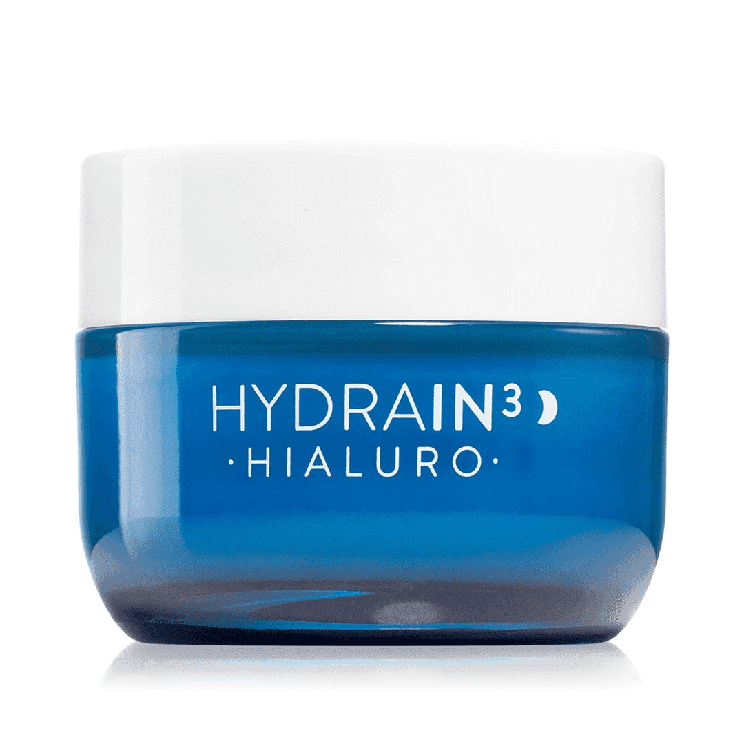 کرم شب ضد چروک و آبرسان درمدیک Hydrain3 Hialuro حجم 50 میلی‌لیتر Dermedic Hydrain3 Hialuro Night Creame