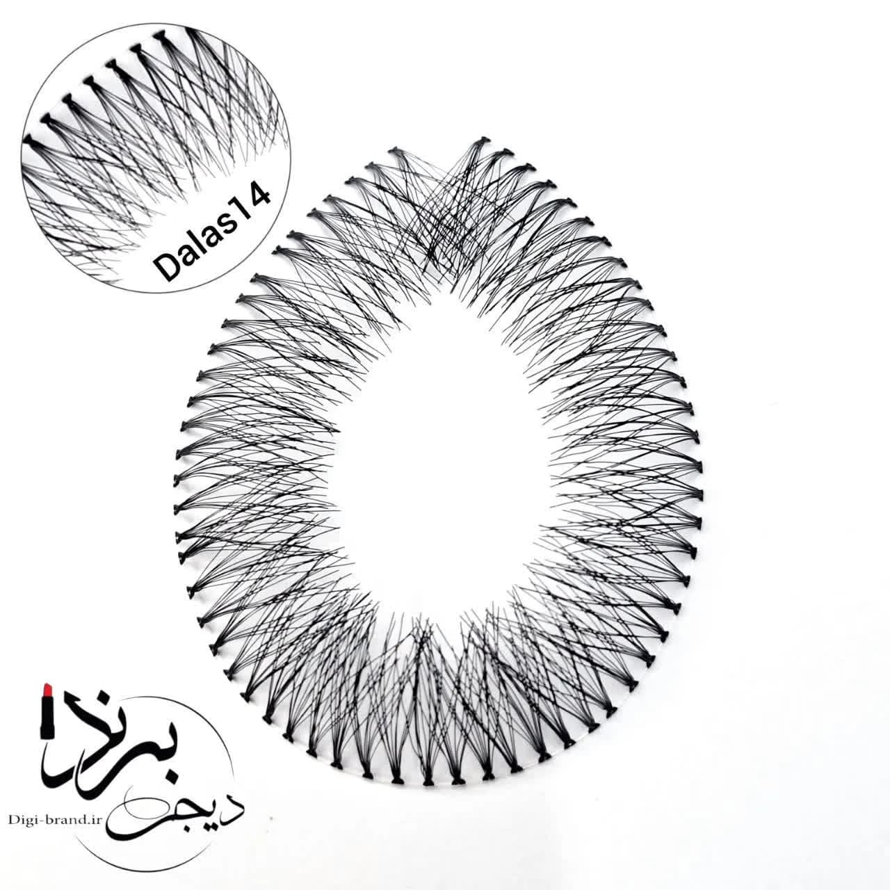 مژه ریسه ای امپل سایز 14