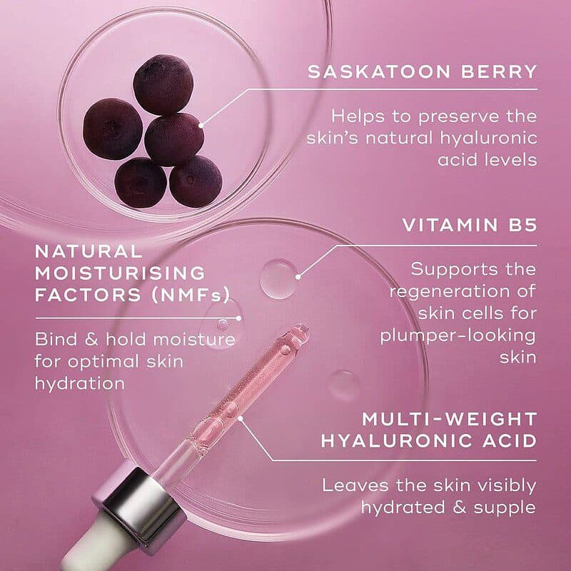 سرم هیالورونیک اسید مدیک ایت 30ml Medik8 HYDR8 B5 INTENSE (Hyaluronic Acid with NMF Replenish & Boost) — تصویر ۴