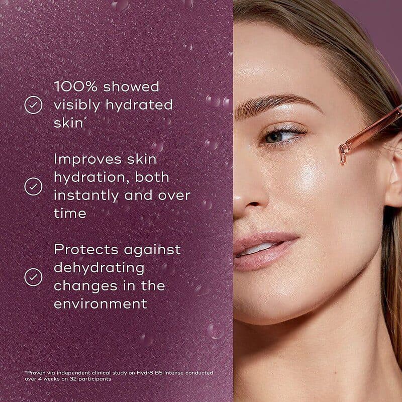 سرم هیالورونیک اسید مدیک ایت 30ml Medik8 HYDR8 B5 INTENSE (Hyaluronic Acid with NMF Replenish & Boost) — تصویر ۲