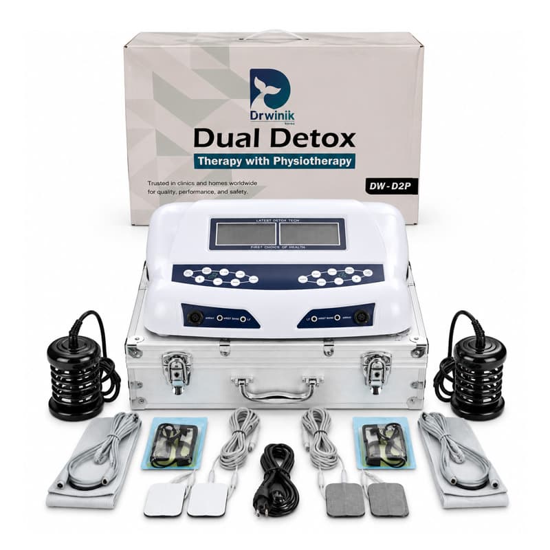 دستگاه دتوکس سم زدا و فیزیوتراپی پا دو نفره همزمان Dr. Winik Dual Detox Device