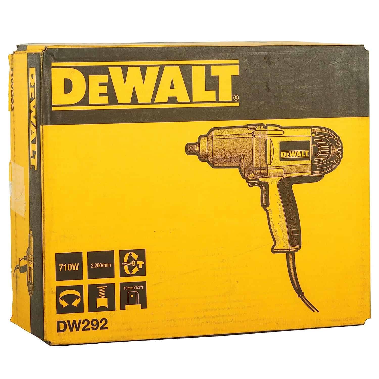 آچار بکس برقی DW292 دیوالت درایو 1/2 اینچ — تصویر ۳