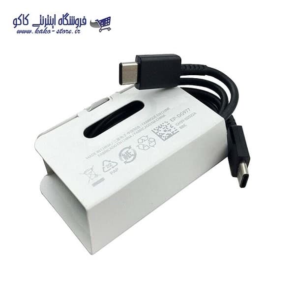 کابل اورجینال سوپر فست 2 سر تایپ سی سامسونگ مدل S23 — تصویر ۴
