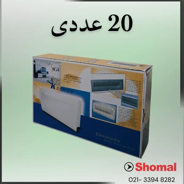 جعبه مینیاتوری 20 عددی توکار ساگا — تصویر ۴