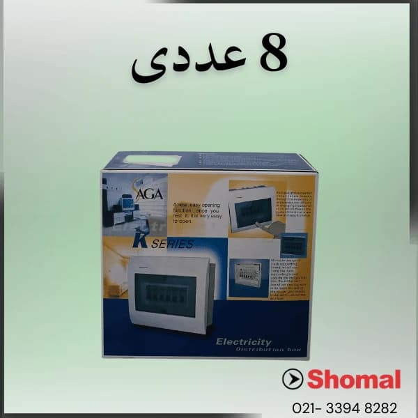 جعبه مینیاتوری 8 عددی توکار ساگا — تصویر ۳