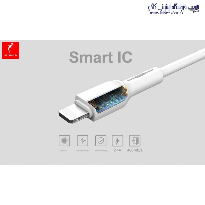 کابل فست شارژ دلفین – S61T – تایپ سی — تصویر ۶