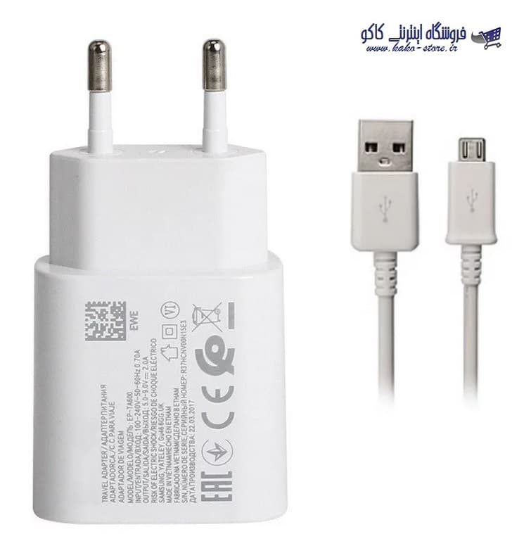 سوپر فست شارژر اصلی سامسونگ – انگلیسی TA600