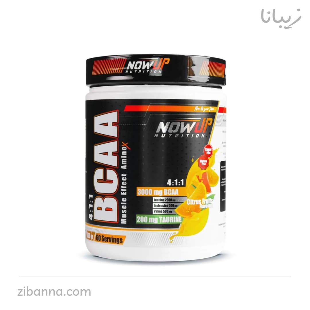 بی سی ای ای ناو آپ نوتریشن 360 گرم NowUP Nutrition Bcaa 4:1:1