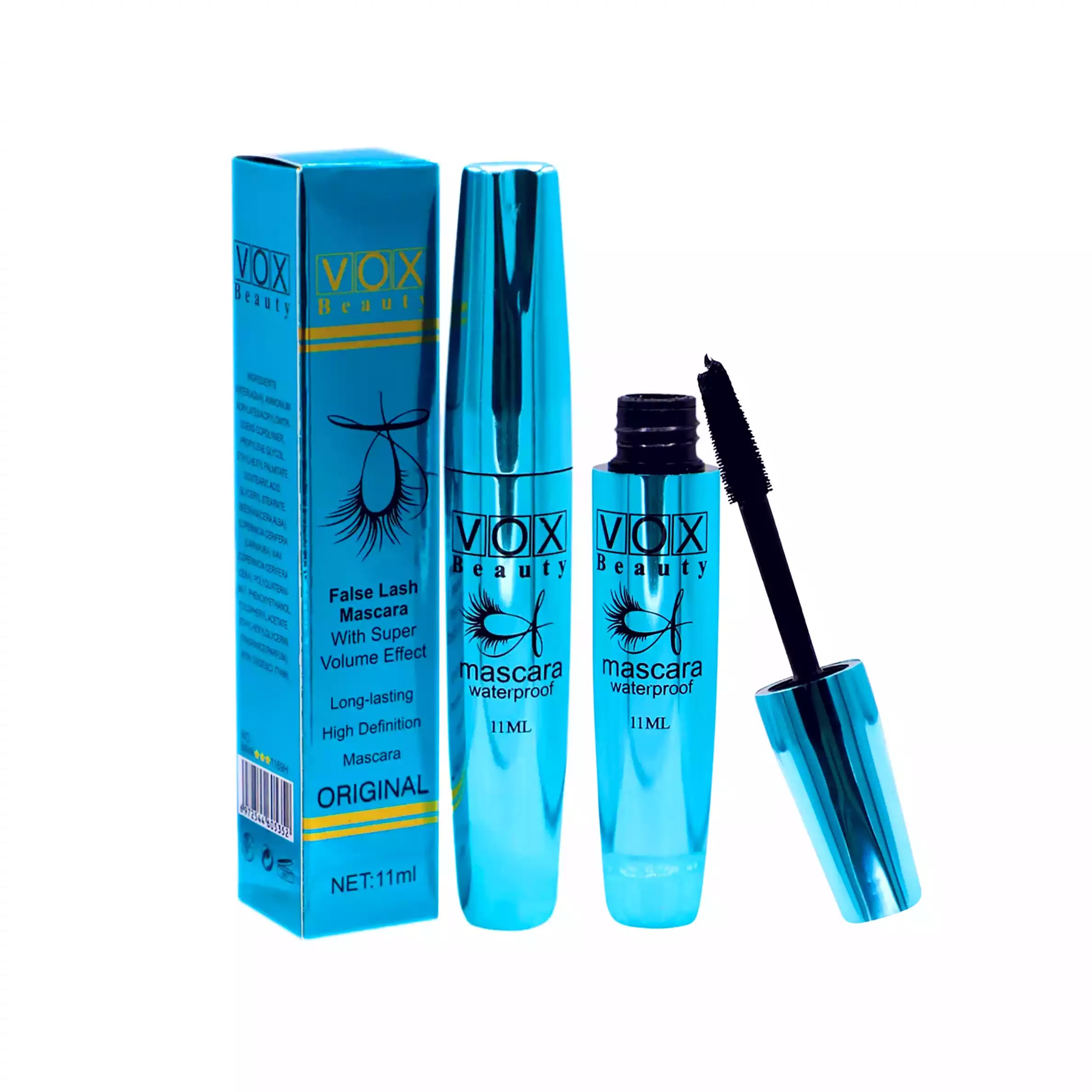 ریمل ووکس VOX | ضدآب با رنگدانه های کاملا مشکی – 11ml