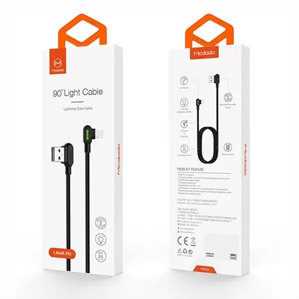کابل تبدیل USB به لایتنینگ مکدودو طول 1.8 متر CA-4673 — تصویر ۲