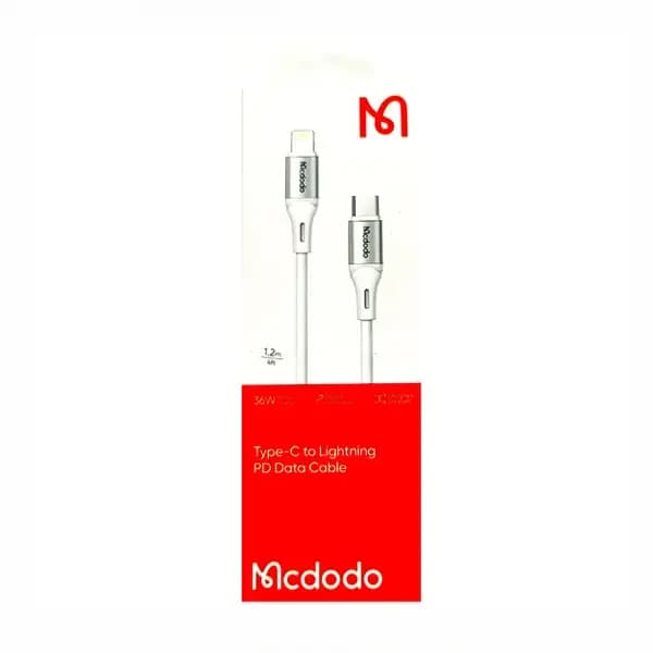 کابل فست شارژ لایتنینگ به تایپ سی 1.2 متری مک دودو CA-186 — تصویر ۲