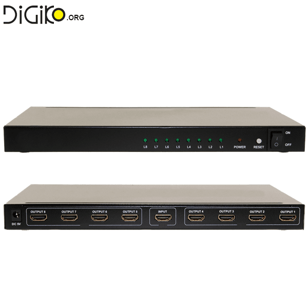 اسپلیتر 8 پورت HDMI مارک لایمستون