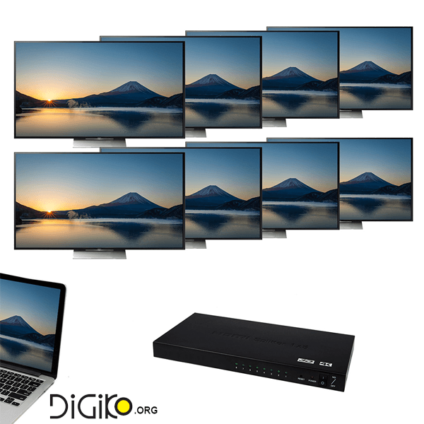 اسپلیتر 8 پورت HDMI مارک لایمستون — تصویر ۳