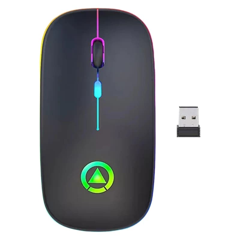 ماوس بی سیم مدل A2 RGB BT سفید کد B20551 — تصویر ۲
