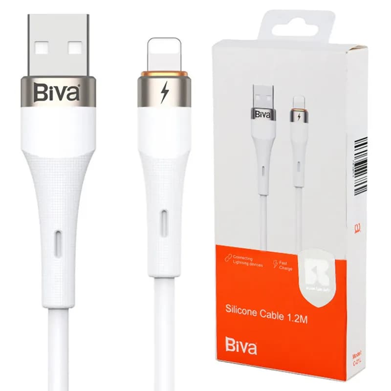 کابل لایتنینگ بیوا Biva C-21L طول 1.2 متر توان 15 وات