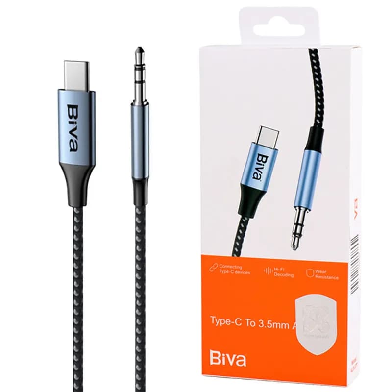 کابل AUX به Type C بیوا Biva AUX-07T — تصویر ۴