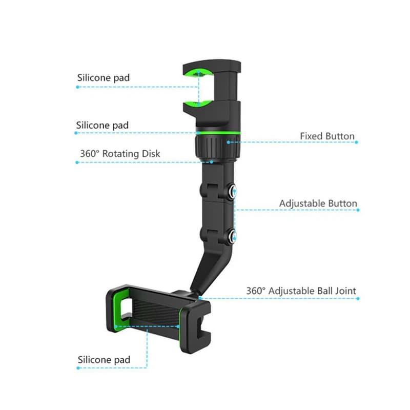 پایه نگهدارنده گوشی موبایل یونیورسال مدل Clip Cell Phone کد B20410 — تصویر ۲