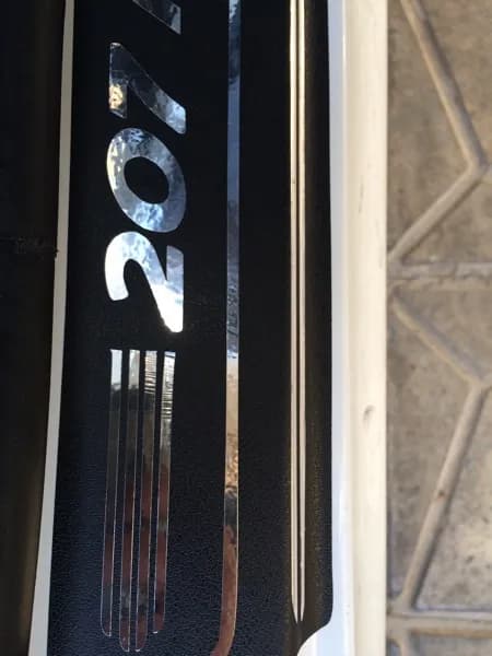 برچسب پارکابی خودرو کد S101 مناسب برای پژو 207 مجموعه 4 عددی کد B20385 — تصویر ۲